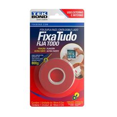 FITA DUPLA FACE INT 19MMX2M TEK BOND