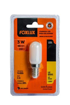 LAMP GELADEIRA 3W 220V E14 FOXLUX