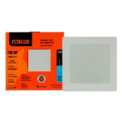 LUM LED PAINEL SOB QUAD 18W 6500K FOXLUX