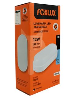 LUM TARTARUGA LED 12W 6500K FOXLUX