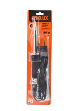 FERRO DE SOLDAR 40W 127V FOXLUX