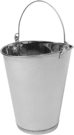 BALDE DE ACO 15L METALOSA