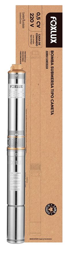 BOMBA SUBMERSA CANETA  0,5CV 220V FOXLUX