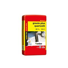 ARGAMASSA GRAUTE PLUS 25KG QUARTZOLIT