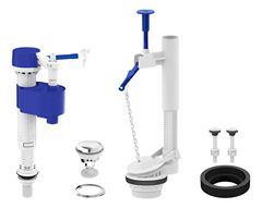 KIT MECANISMO COMPLETO PARA CAIXA ACOPLADA ACIONAMENTO CASTELO BASIC HERC