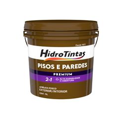 TINTA ACRILICA PREMIUM PISOS E PAREDES 15L AGUA MARINHA HIDROTINTAS
