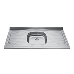 PIA ACO INOX APOIO 150X52X40 NEW RAGGI TRAMONTINA