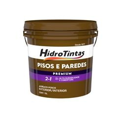 TINTA ACRILICA PREMIUM PISOS E PAREDES 15L HORTELA HIDROTINTAS