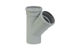 JUNCAO ESGOTO SIMPLES SERIE REFORCADA 75X75 KRONA