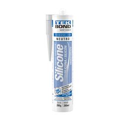 ADESIVO SILICONE NEUTRO 280G TRANSPARENTE TEKBOND