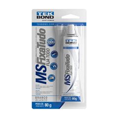 ADESIVO MS FIXA TUDO BRANCO 80G BLISTER TEKBOND