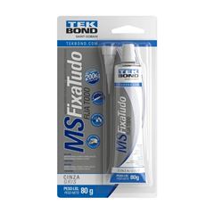 ADESIVO MS FIXA TUDO CINZA 80G BLISTER TEKBOND