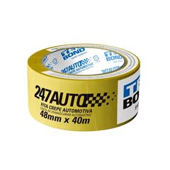 FITA CREPE AUTOMOTIVA 48MMX40M AMARELO TEKBOND