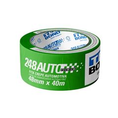 FITA CREPE AUTOMOTIVA 48MMX40M VERDE TEKBOND