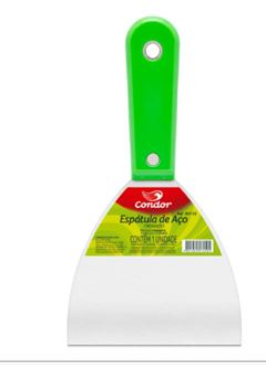 ESPATULA ACO 857 12CM COM CABO PLASTICO CONDOR