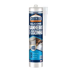 ADESIVO SILICONE BANHEIRO E COZINHA 280G BRANCO CASCOLA