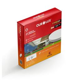 PLAFON SOBREPOR REDONDO 18W 6500K CONTROLED LUMIN OUROLUX