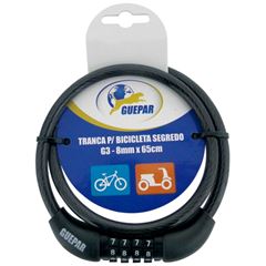 TRANCA PARA BICICLETA SEGREDO 8MMX65CM GUEPAR