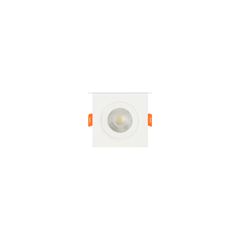 LUMINARIA SPOT QUADRADA NX05Q 5W 6500K PLASTICO NITROLUX