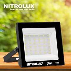 REFLETOR LED 50W 3000K NITROLUX