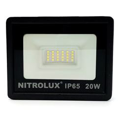 REFLETOR LED SLIM 20W 6500K NITROLUX