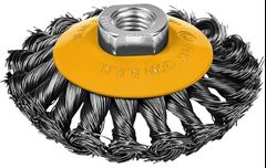 ESCOVA ACO CONICA TORC 4 100MM FERTAK
