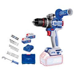 FURADEIRA E PARAFUSADEIRA IMPACTO 1/2  20V 4AH BY TOTAL TRAMONTINA