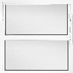 BASCULANTE ALUMINIO 2FOLHAS BRANCO A40XL40CM VIDRO LISO FENIX