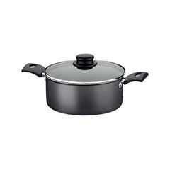 CACAROLA ALUMINIO COM TAMPA 18CM CINZA TRAMONTINA
