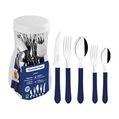FAQUEIRO 20PC LEME AZUL TRAMONTINA