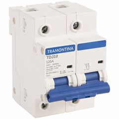 DISJUNTOR BIPOLAR TDJ10 125A 10KA TRAMONTINA
