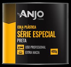 COLA PLAST SERIE ESPECIAL PRETO 400G ANJO