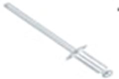REBITE REPUXO ALUM 3 2X10 IMP JOMARCA