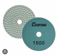 DISCO DIAMANTADO 100MM GRAO 1500 VERDE CORTAG