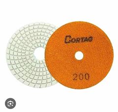 DISCO DIAMANTADO 100MM GRAO 200 LARANJA CORTAG