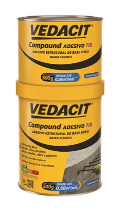 ADESIVO EPOXI TIX 1KG ESTRUTURAL VEDACIT