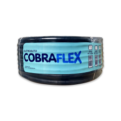 ELETRODUTO CORRUGADO 25MM PRETO COBRAFLEX