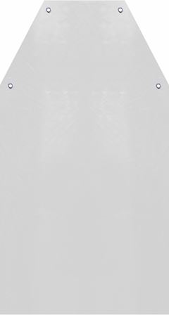 AVENTAL PVC 120X70 FORRADO BRANCO PLASTCOR