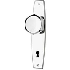 FECHADURA INTERNA BOLA ESPELHO OVAL CROMADO 1010/02EC SILVANA
