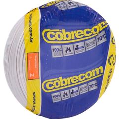 CABO FLEX 1 50 BRANCO COBRECOM