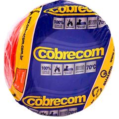CABO FLEX 2 50 VERMELHO COBRECOM
