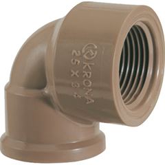JOELHO SOLDAVEL E ROSCA 90° 25MMX3/4” KRONA