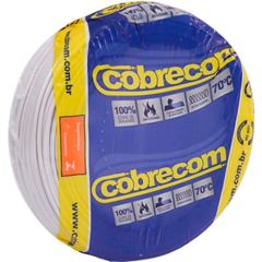 CABO FLEX 6 00 BRANCO COBRECOM