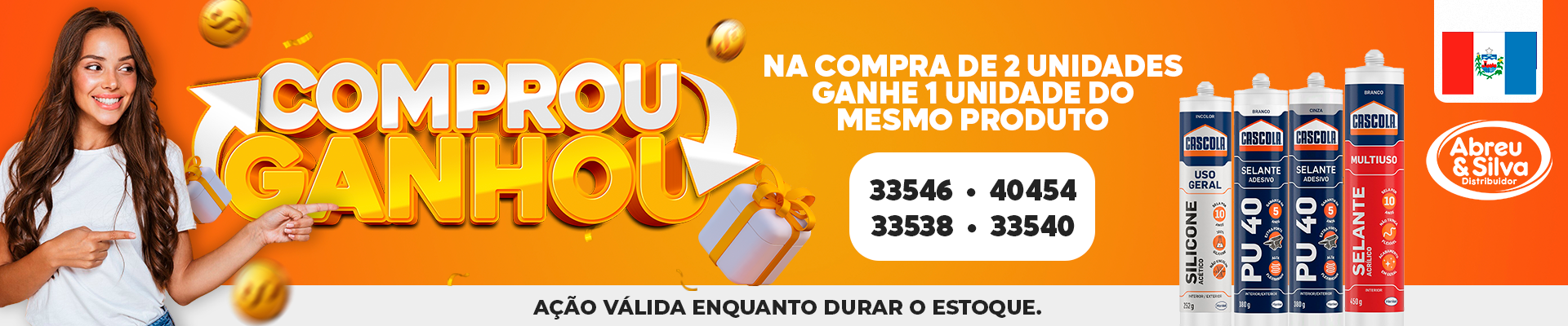 COMPROU GANHOU!